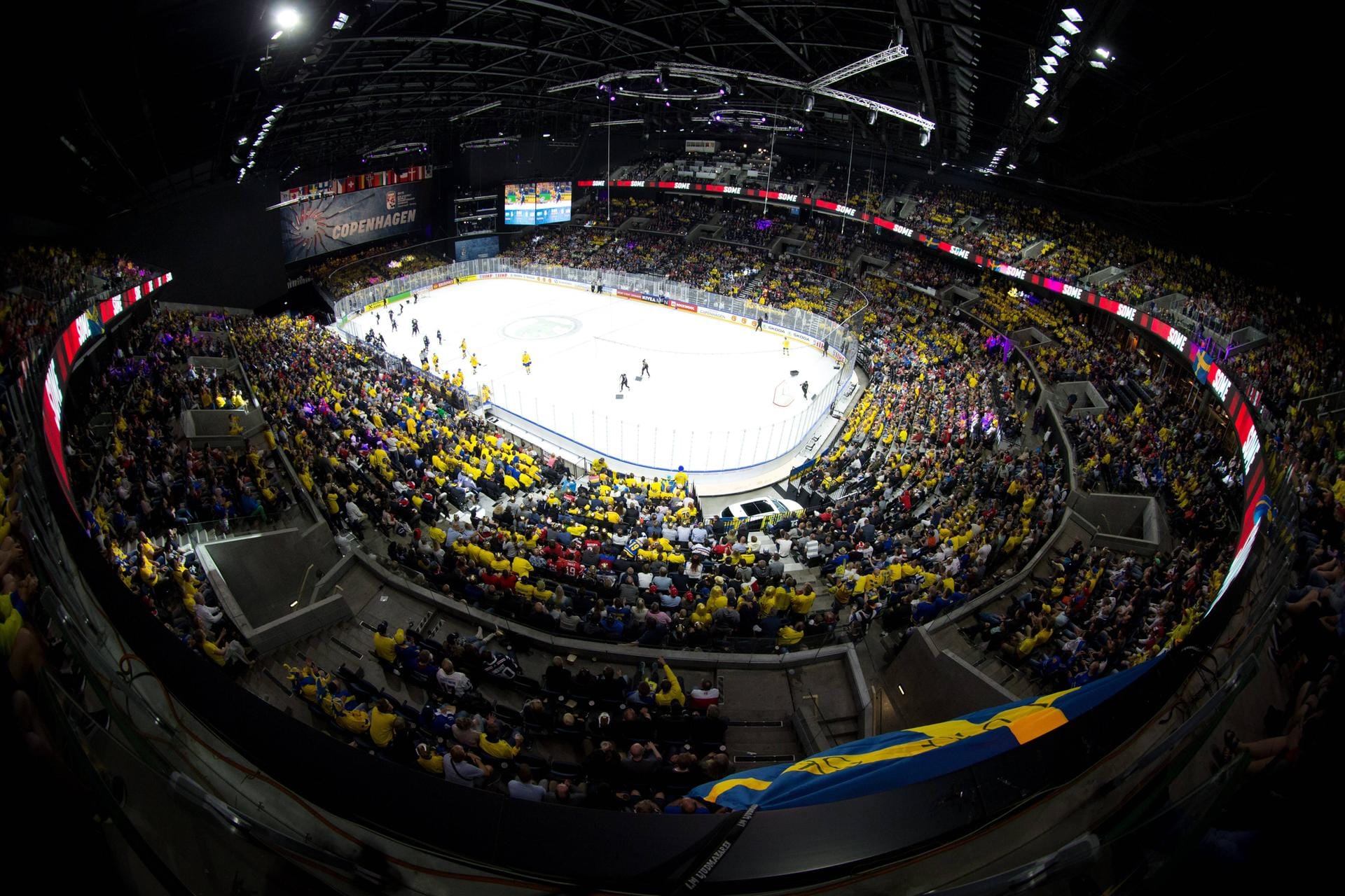 Normalerweise finden in der Royal Arena große Konzerte statt. Neben der Handball-WM wird hier auch 2021 die Turn-WM ausgetragen.