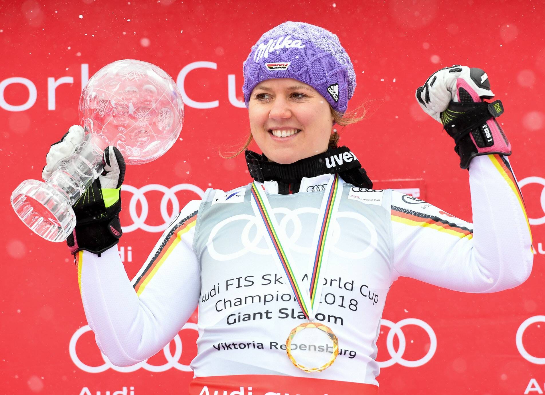 Viktoria Rebensburg aus Kreuth war die stärkste Riesenslalomfahrerin der Vorsaison. Und wurde Dritte im Gesamtweltcup.