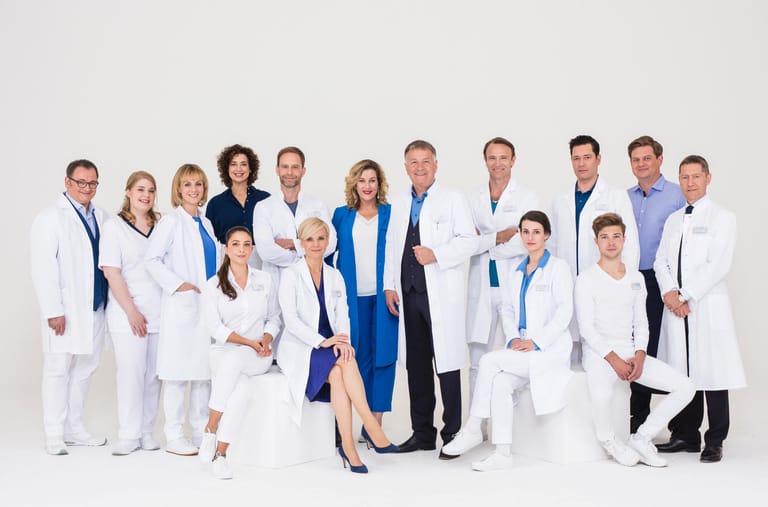 Das Team der Sachsenklinik.