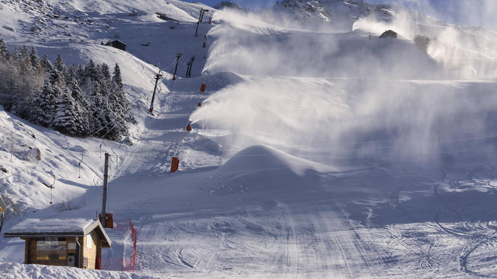 Platz 1: 600 Pistenkilometer bietet Les 3 Vallées in Frankreich.