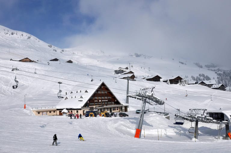 Platz 2: Les Portes du Soleil in Frankreich und der Schweiz bietet 580 Pistenkilometer.