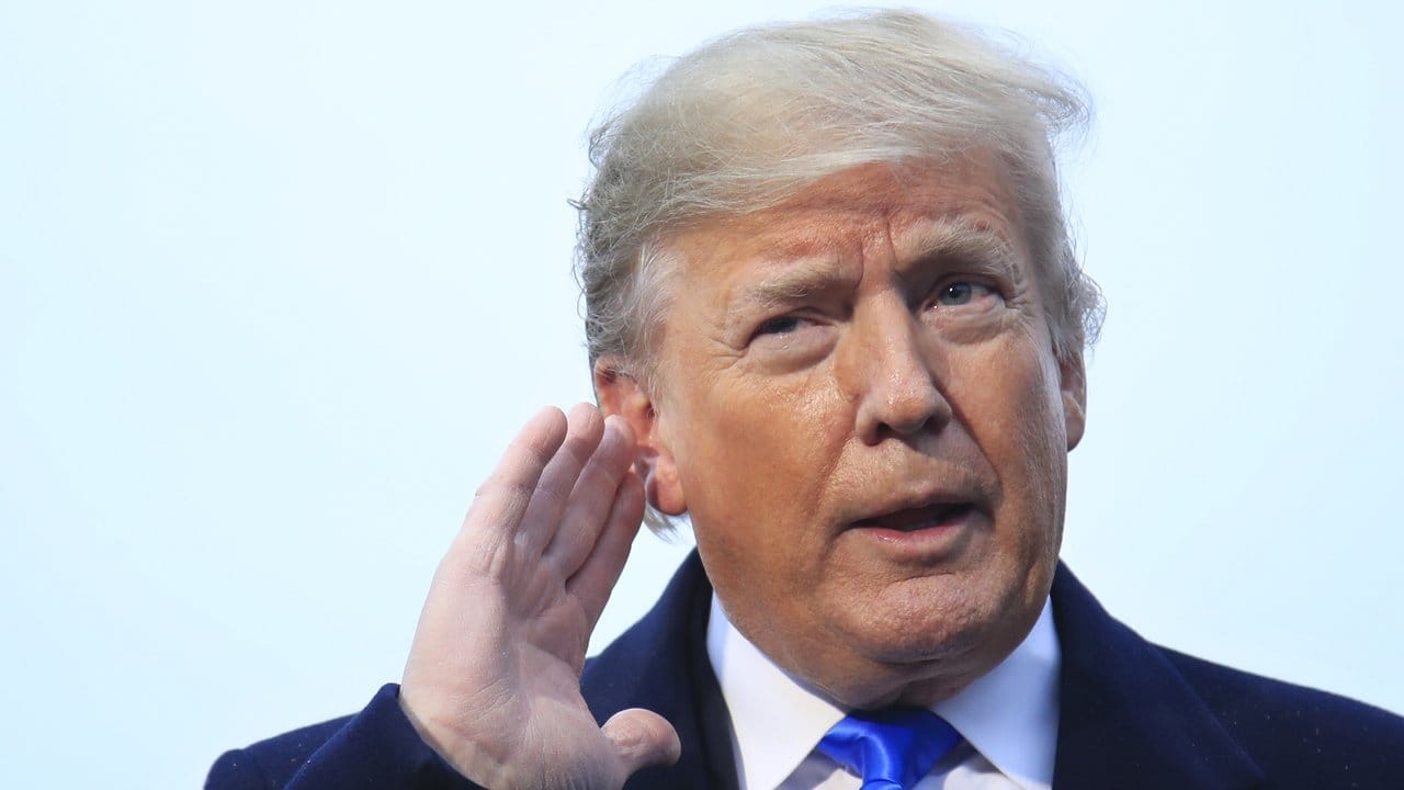 Will verhindern, dass Babys von Einwanderern durch die Geburt in den USA automatisch die amerikanische Staatsbürgerschaft bekommen: US-Präsident Donald Trump. Will verhindern, dass Babys von Einwanderern durch die Geburt in den USA automatisch die amerikanische Staatsbürgerschaft bekommen: US-Präsident Donald Trump.