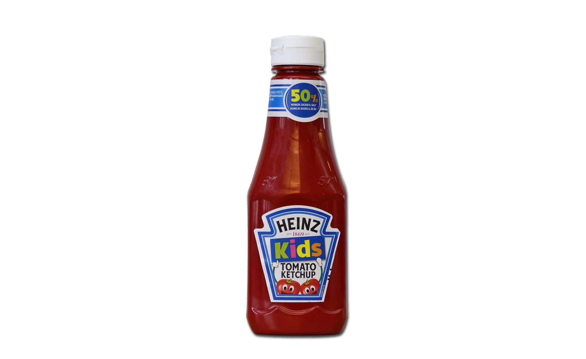 "Kids Tomato Ketchup" von Heinz: Diese Variante kostet bis zu 40 Prozent mehr als das Produkt für Erwachsene – obwohl der Ketchup exakt der gleiche ist. Foodwatch ist sicher: Hier werden Eltern abgezockt.