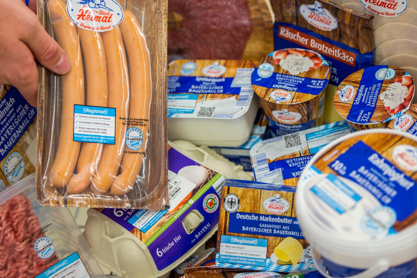 Produkte mit "Regionalfenster": Seit 2018 gibt es das Kennzeichen schon.