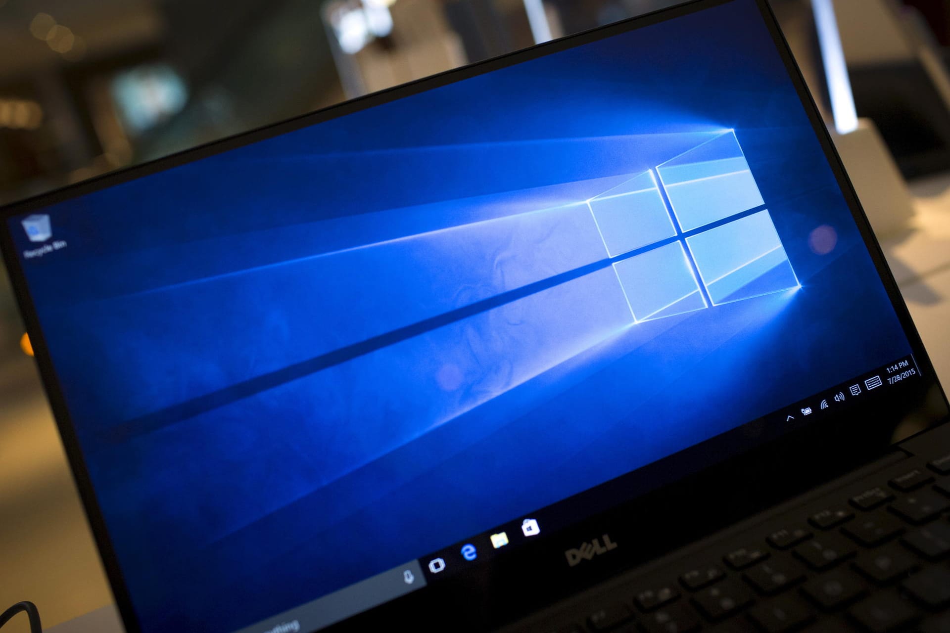 Laptop mit Windows 10