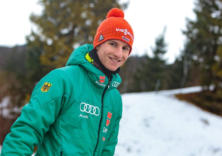 Karl Geiger aus Oberstdorf überraschte beim Sommer-Grand-Prix mit dem zweiten Platz in der Gesamtwertung und zwei Einzelsiegen. Im Winter ist der Team-Silbermedaillengewinner von Pyeongchang für die ein oder andere Überraschung gut.