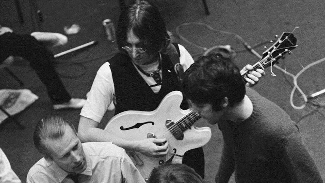 Die Beatles bei den Aufnahmen zu einem Meisterwerk.