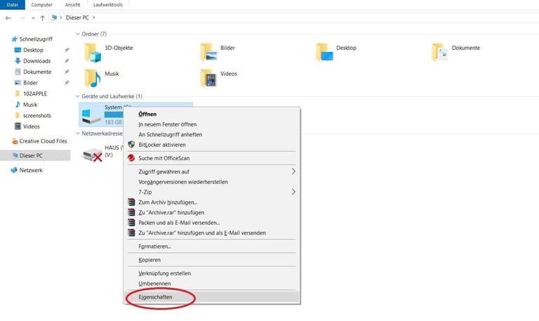 Windows.old: So löschen Sie alte Windows-Versionen