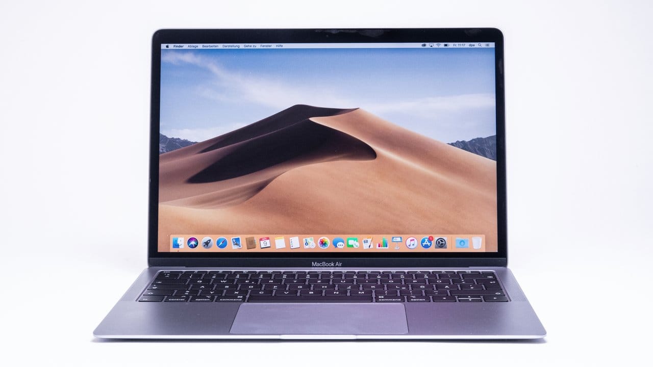 Das neue MacBook Air verfügt über ein IPS-Retina-Display (13 Zoll) mit mehr als vier Millionen Pixeln.