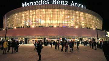 Mercedes-Benz Arena: In Berlin findet die Gruppe A statt.