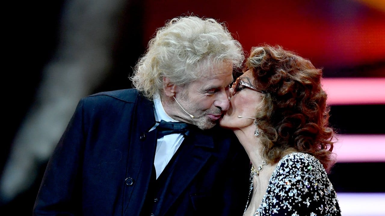Thomas Gottschalk und Sophia Loren eroberten mit ihrem Auftritt die Herzen der Zuschauer.