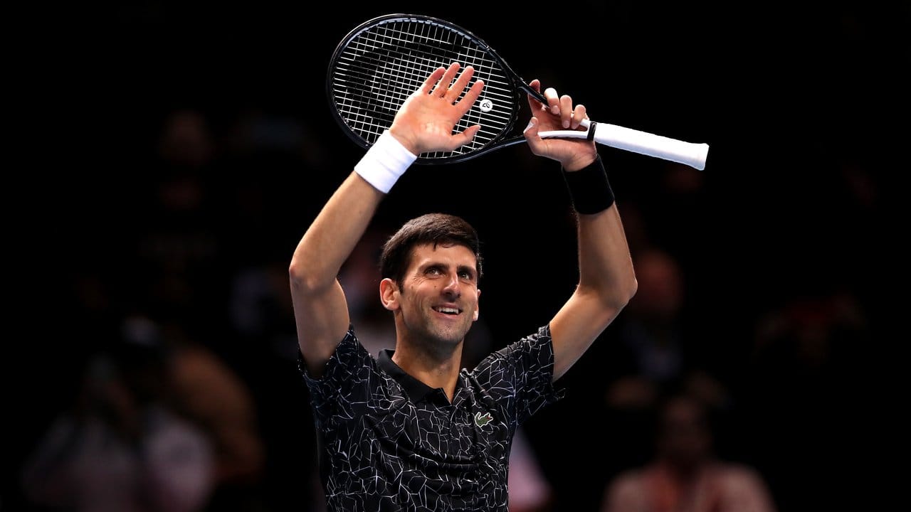 Trifft im ATP-WM-Finale auf Alexander Zverev: Novak Djokovic.