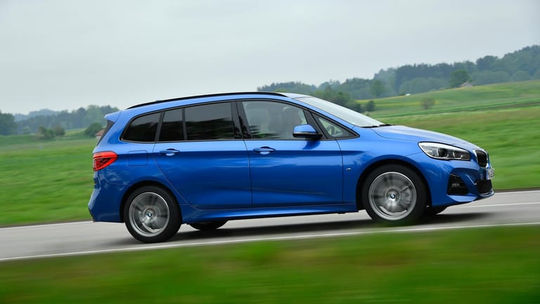 BMW Gran Tourer 216d Manuell: 32.400 Euro, Verbrauch 5,0 Liter.