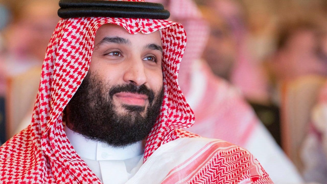 Kronprinz Mohammed bin Salman bin Abdulaziz Al Saud von Saudi-Arabien.