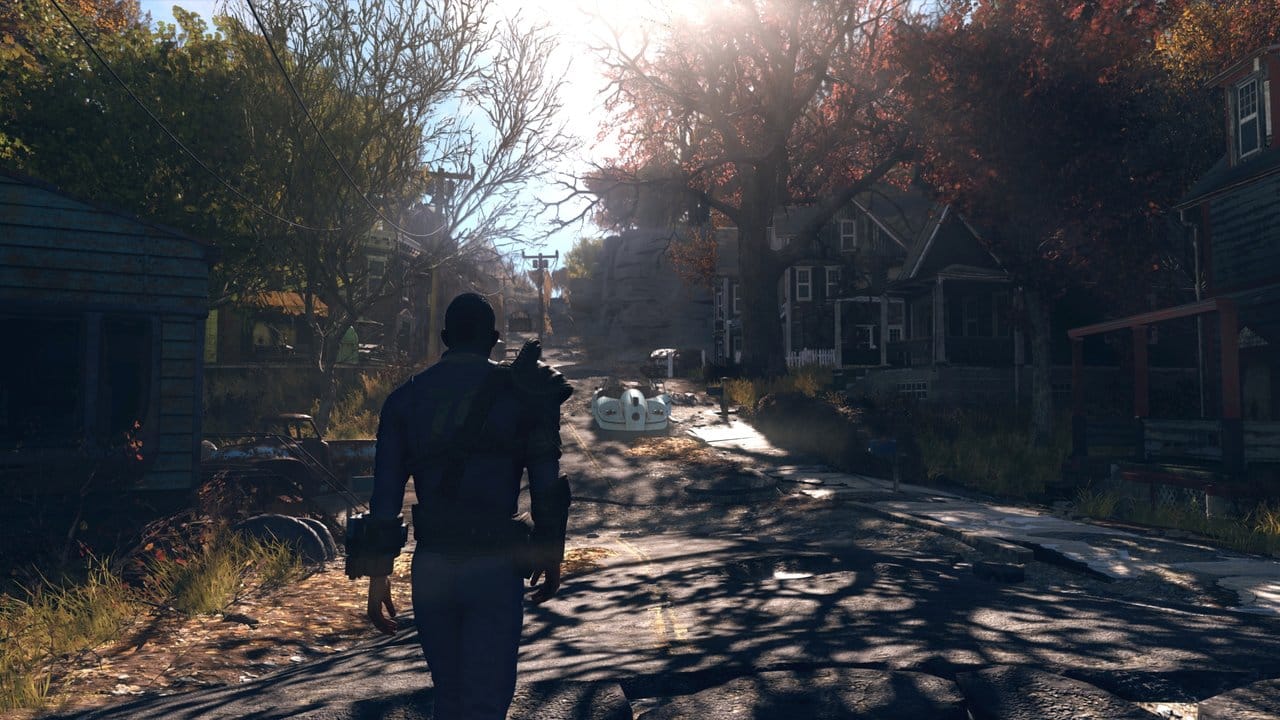 Für jene, die sich in "Fallout 76" gegen den Multiplayermodus entscheiden und allein durch die Gegend ziehen, kann es ganz schön einsam werden.