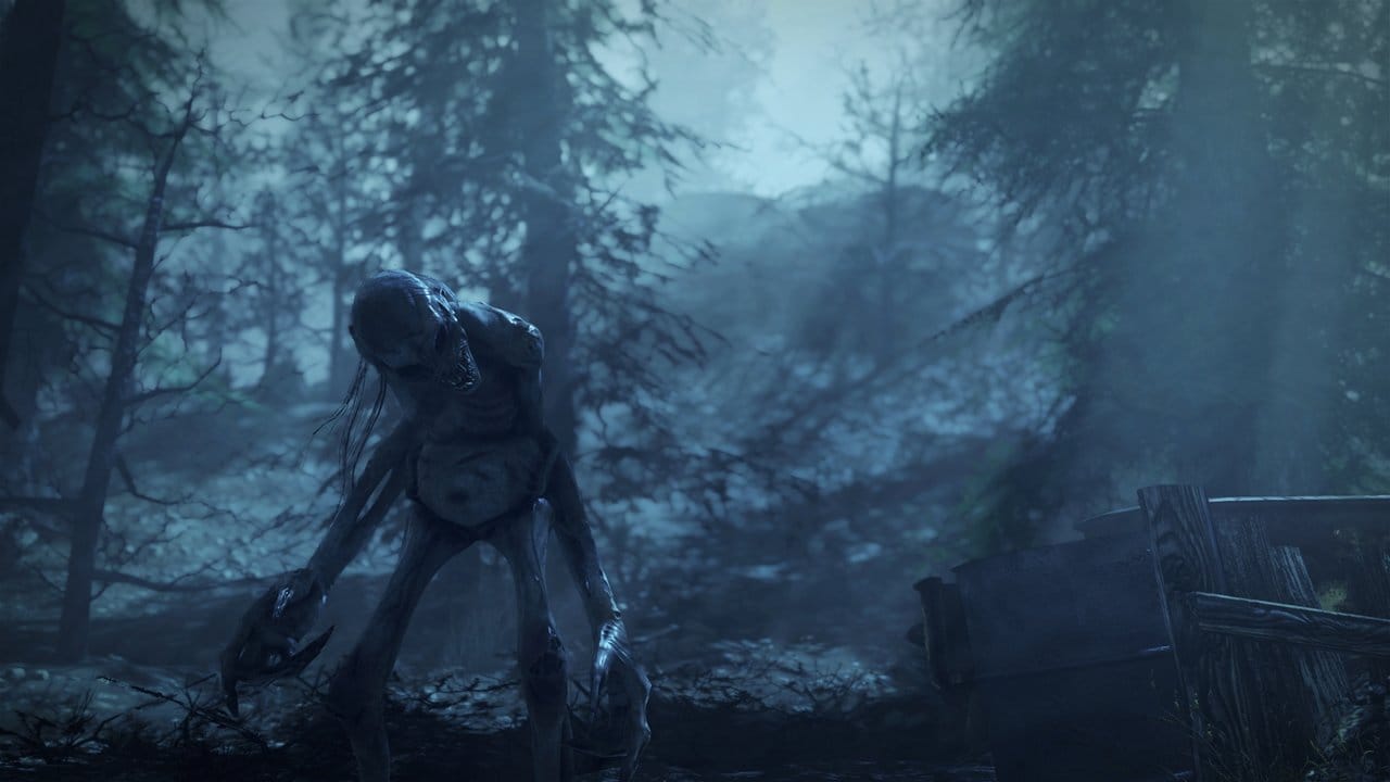Die Begegnungen mit Mutanten in den Wäldern West Virginias zählen zu den Horrorelementen des Spiels.