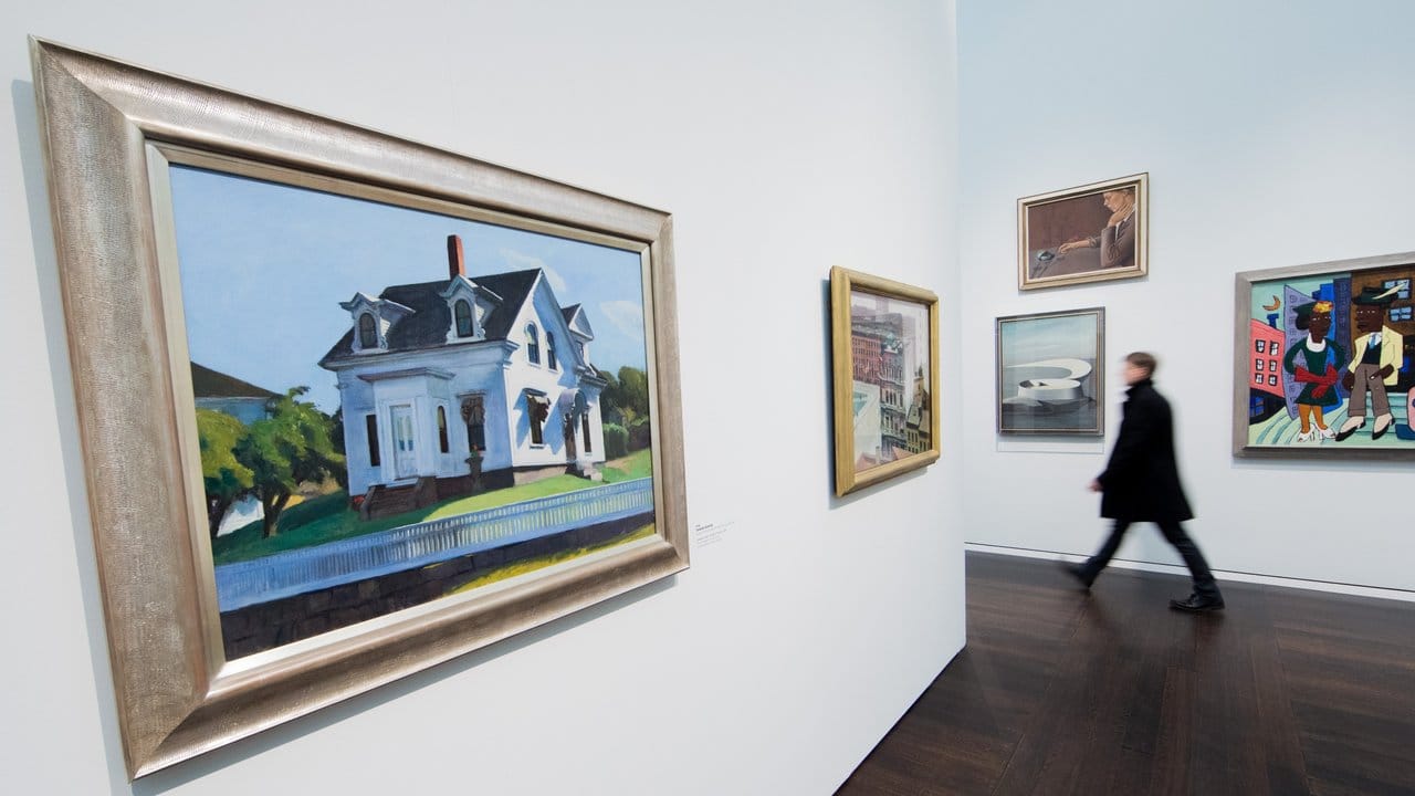 Das Gemälde "Hodgkins Haus" (1928) des Künstlers Edward Hopper.