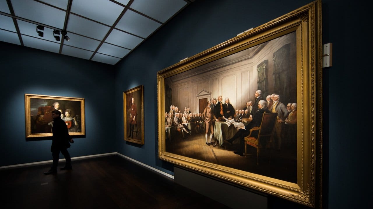 Das Gemälde "The Declaration of Independence" des Künstlers John Trumbull.