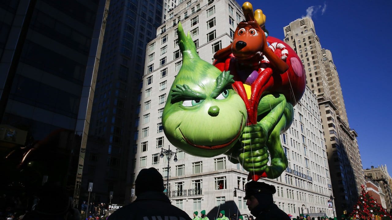 Der Grinch mag Weihnachten eigentlich nicht. Der Grinch mag Weihnachten eigentlich nicht.