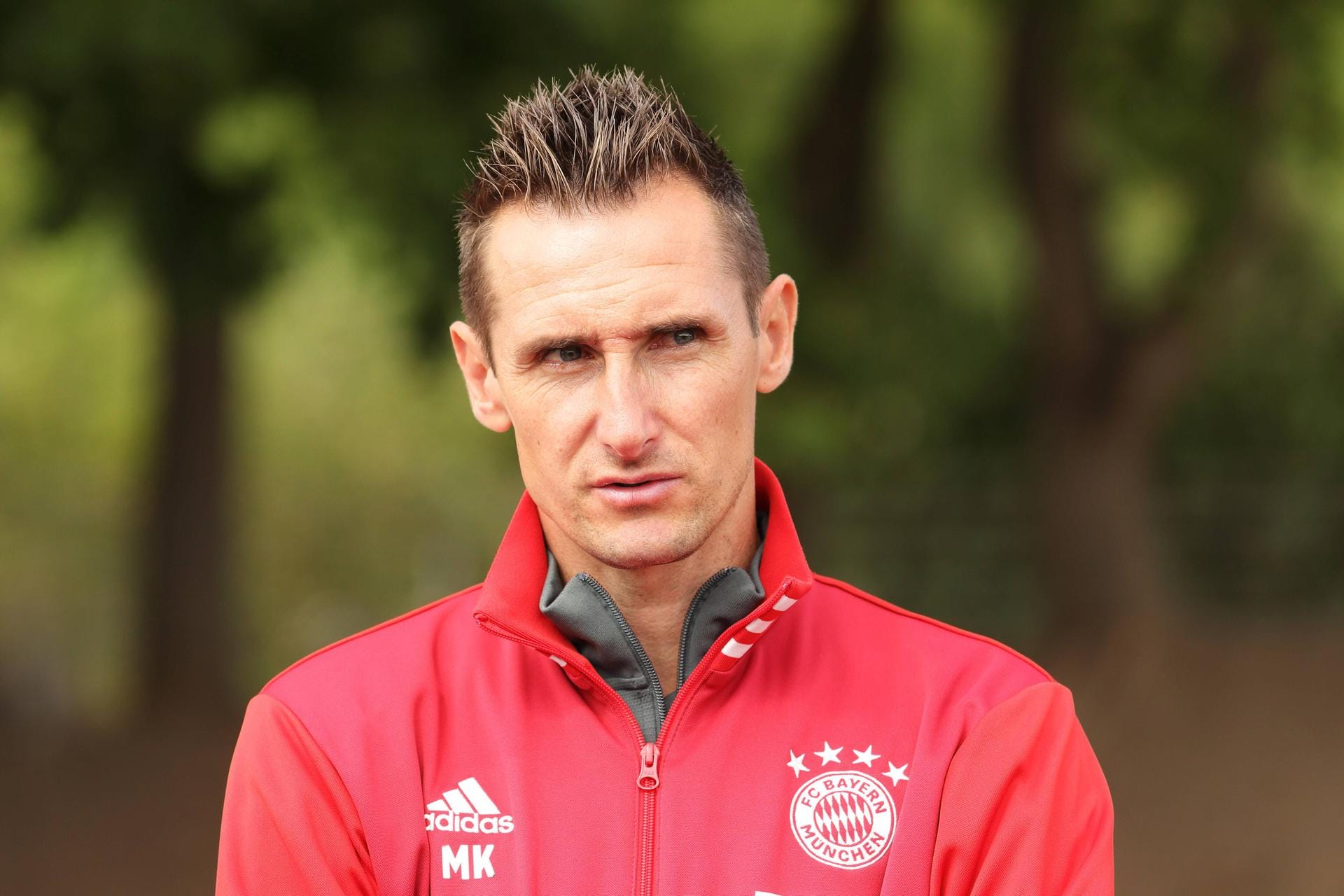 Miroslav Klose trainiert die U17 der Bayern. Der Sprung zu den Profis käme aber wohl zu früh für den Weltmeister von 2014.