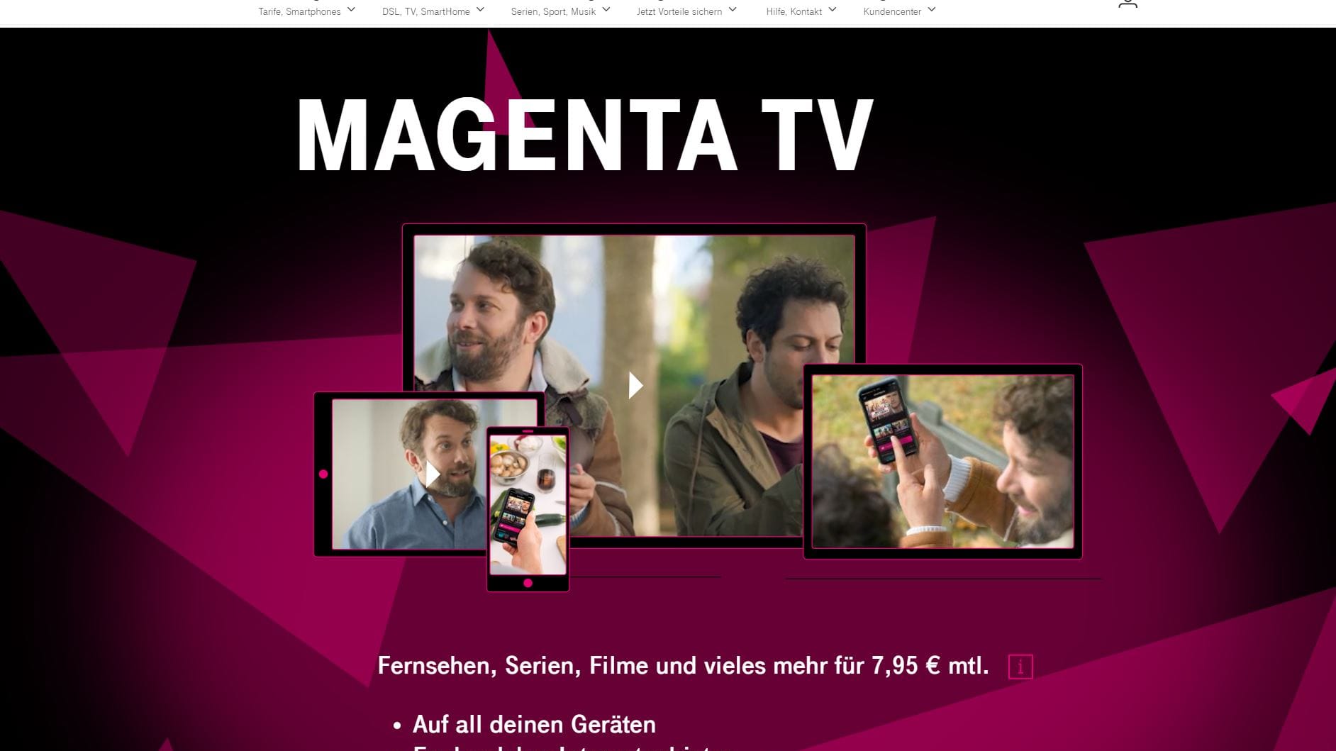 Screenshot MagentaTV