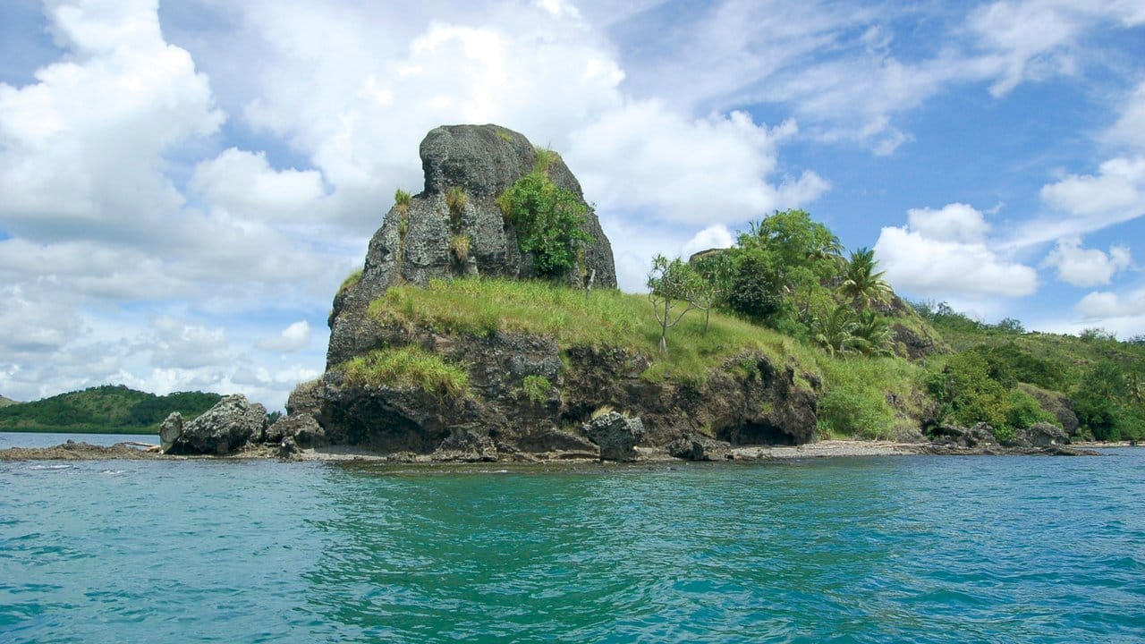 Auch sie ist vom steigenden Meeresspiegel bedroht: die Fidschi-Insel Vorovoro.