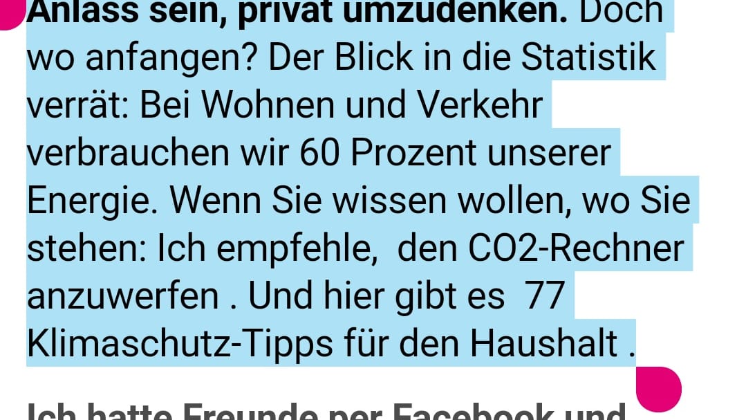 Ziehen Sie als nächstes mithilfe Ihres Fingers die Markierung auf die Stellen, die Sie teilen wollen. Wenn Sie fertig sind, drücken Sie "Teilen".