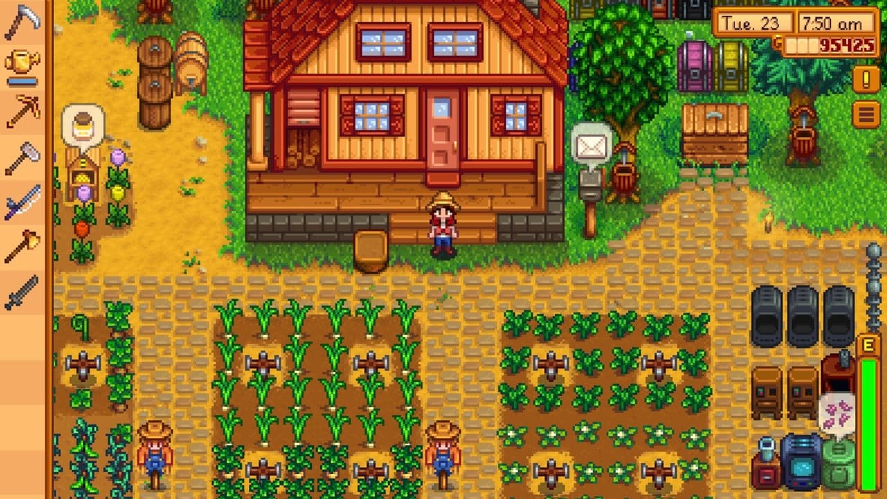 Erfolgreich einen alten Bauernhof auf Vordermann bringen: Darum geht es in "Stardew Valley". Erfolgreich einen alten Bauernhof auf Vordermann bringen: Darum geht es in "Stardew Valley".