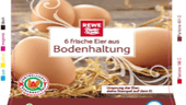 Rewe Beste Wahl Eier aus Bodenhaltung: Betroffen sind Eier von Rewe in Sachsen, Sachsen-Anhalt und Brandenburg.