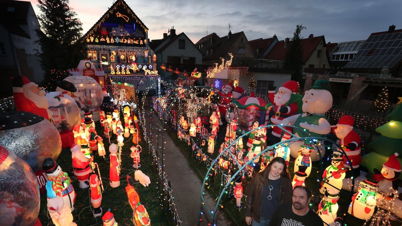 Bei Familie Erdle gibt es auch Plätzchen und Glühwein.