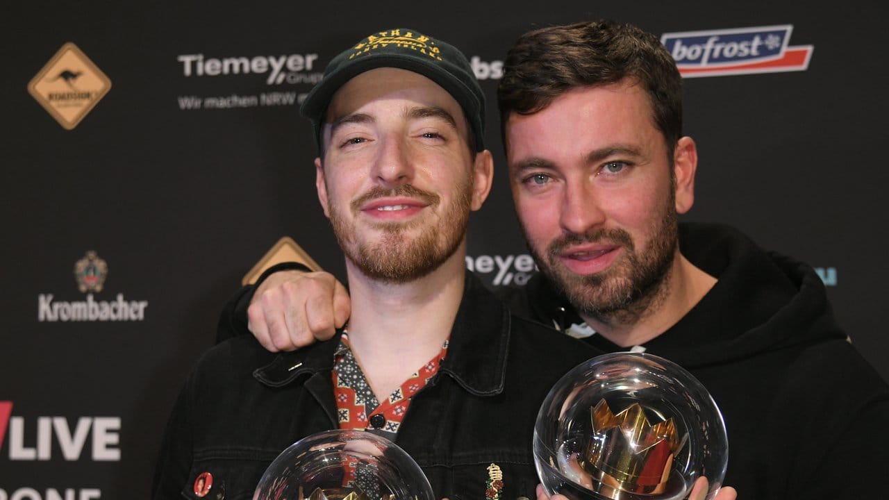 Casper (l) und Marteria sind die Hip-Hop-Kings. Casper (l) und Marteria sind die Hip-Hop-Kings.