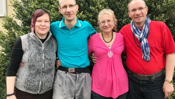 Engelsfreunde: Anke, Guido, Mama Sigrid und Bruder Heiko (v.l.n.r) sind wieder mit dabei.