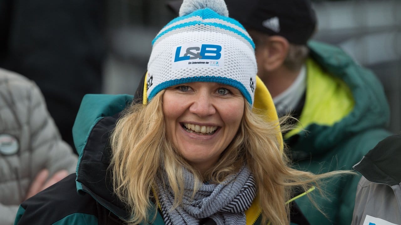 Bob-Olympiasiegerin und Trainerin von Bobteam Jamaika, Sandra Kiriasis, ist Vollblutsportlerin. Bob-Olympiasiegerin und Trainerin von Bobteam Jamaika, Sandra Kiriasis, ist Vollblutsportlerin.