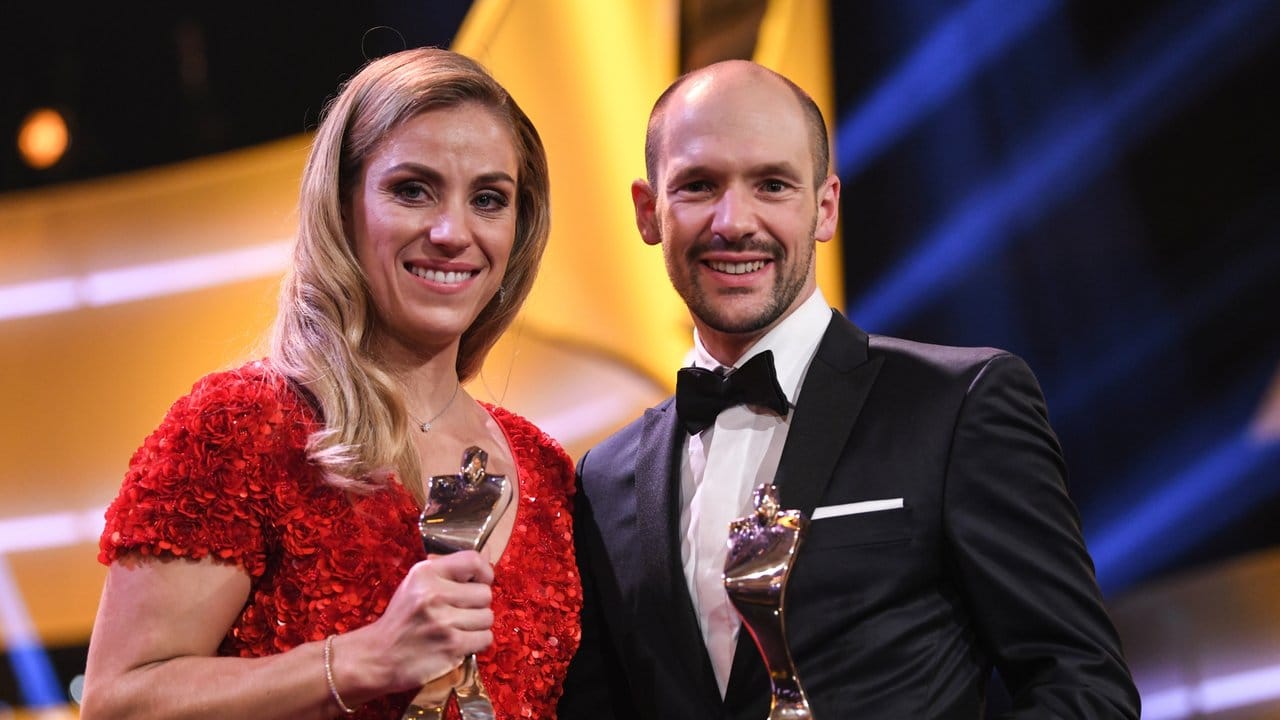 Angelique Kerber und Patrick Lange wurden bei der "Sportler des Jahres"-Gala geehrt.