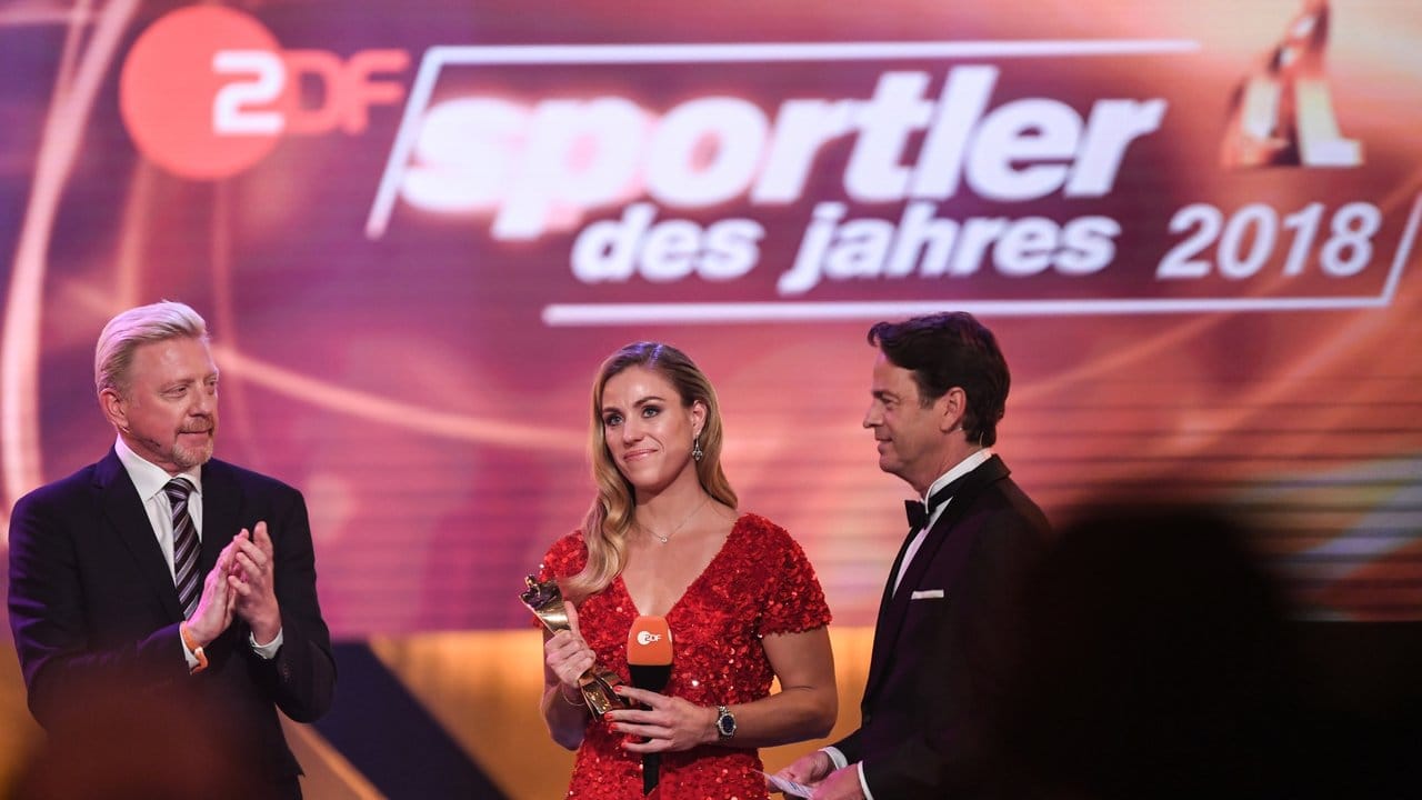 Angelique Kerber wurde als "Sportlerin des Jahres" ausgezeichnet.