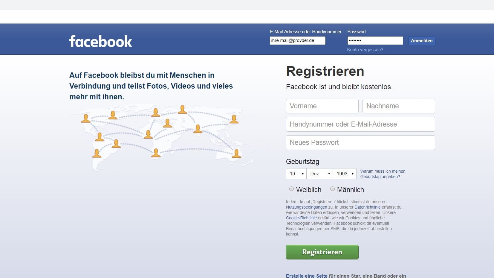 Die Datenskandale bei Facebook lassen viele Nutzer über einen Ausstieg beim sozialen Netzwerk nachdenken. Um Ihr Konto zu löschen, müssen Sie sich als Erstes in Ihren Account einloggen.