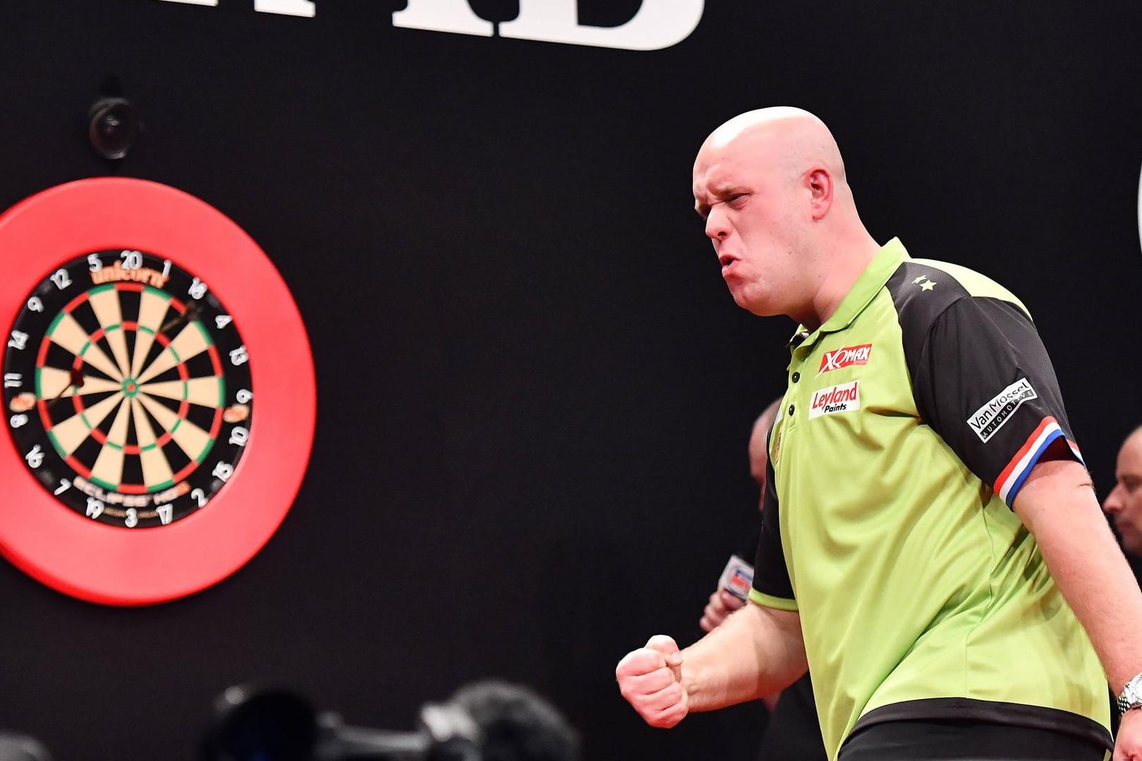 Michael van Gerwen. Spitzname: Mighty Mike.