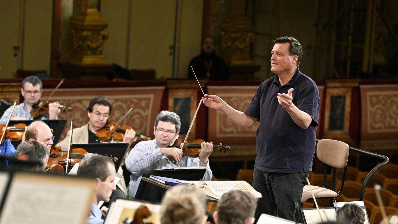Dirigent Christian Thielemann (r) bei einer Probe mit den Wiener Philharmonikern. Dirigent Christian Thielemann (r) bei einer Probe mit den Wiener Philharmonikern.