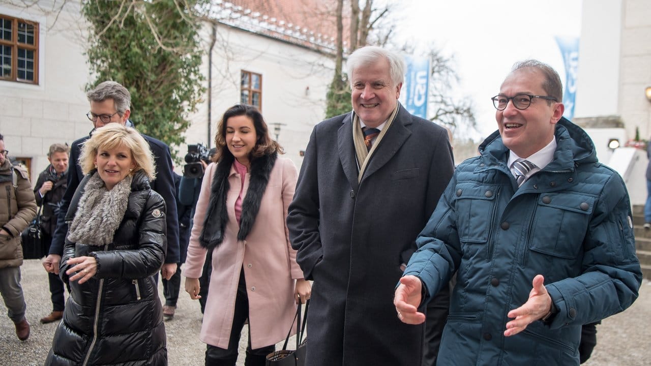Gute Vorsätze zum Auftakt der Winterklausur der CSU-Landesgruppe im Bundestag im Kloster Seeon.