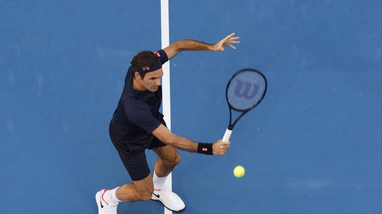 Roger Federer zeigte gegen Alexander Zverev eine starke Leistung.