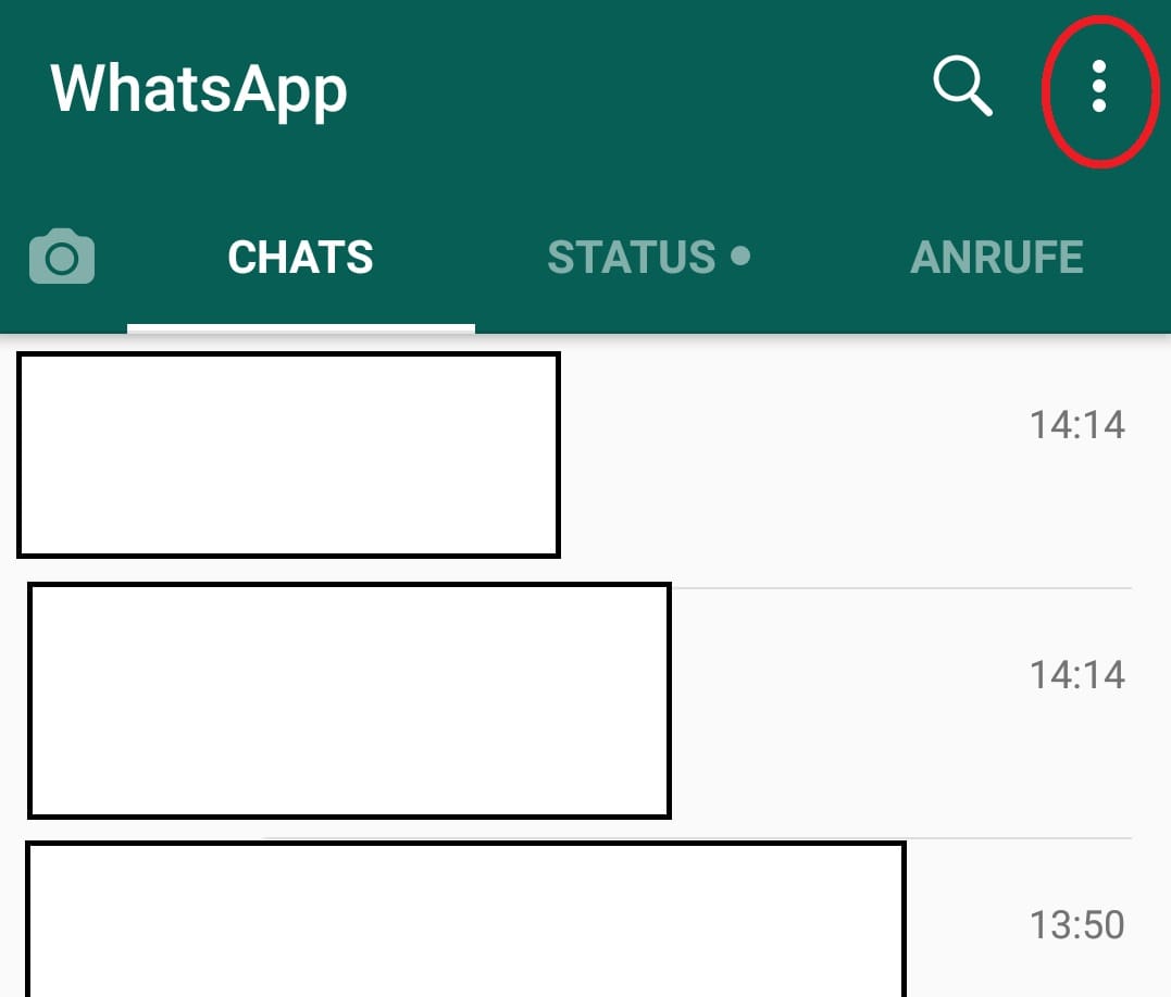 Wer bisher unter Android sein WhatsApp sichern will, kann die "Verifizierung in zwei Schritten" aktivieren. Die Funktion zwingt Nutzer, eine festgelegte PIN einzugeben, wenn sie ihre Telefonnummer bei WhatsApp verifizieren möchten. Um sie zu aktivieren, klicken Sie auf die drei Punkte rechts oben.