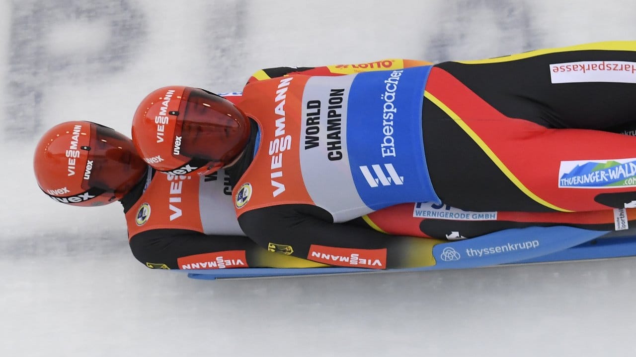Toni Eggert und Sascha Benecken holen im sechsten Weltcuprennen den vierten Weltcupsieg.
