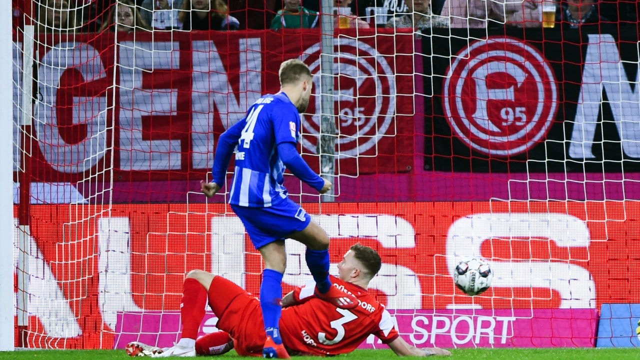 Hertha BSC ging zwar zunächst durch Pascal Köpke 1:0 in Führung, spielte in der Folge allerdings zu uninspiriert.
