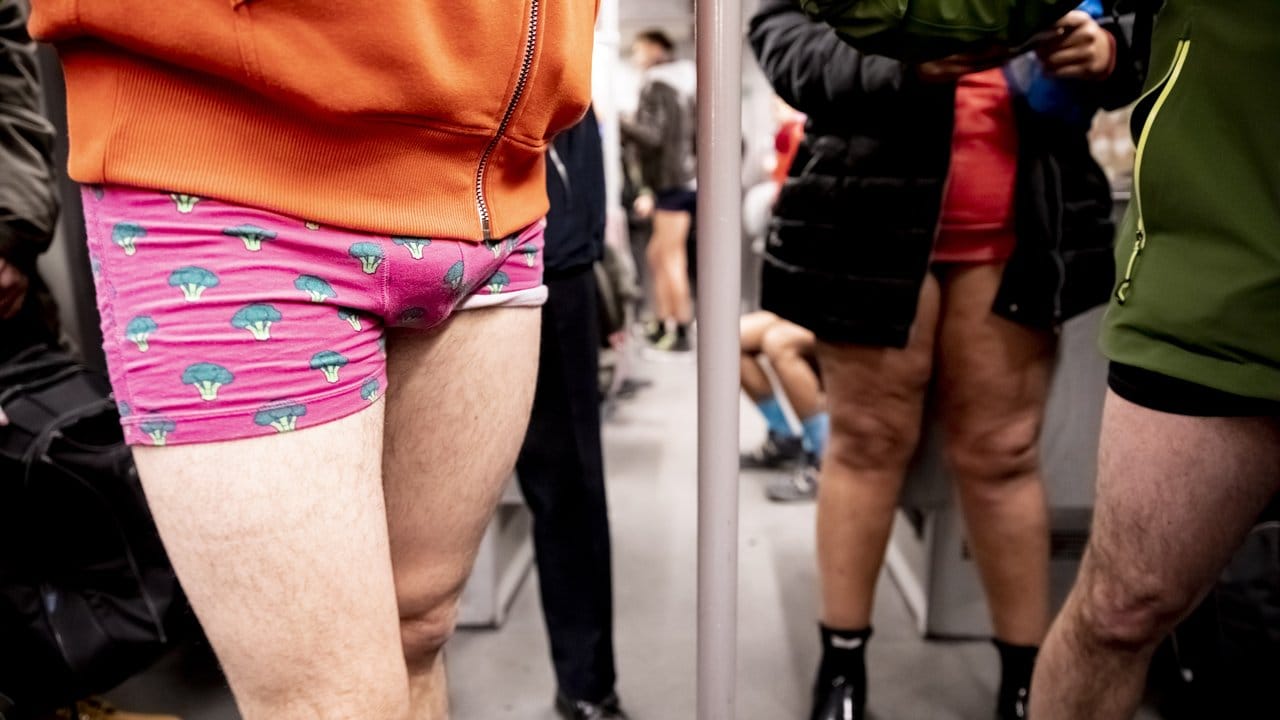 Der "No Pants Subway Ride" ist zu einem weltweiten Event geworden.
