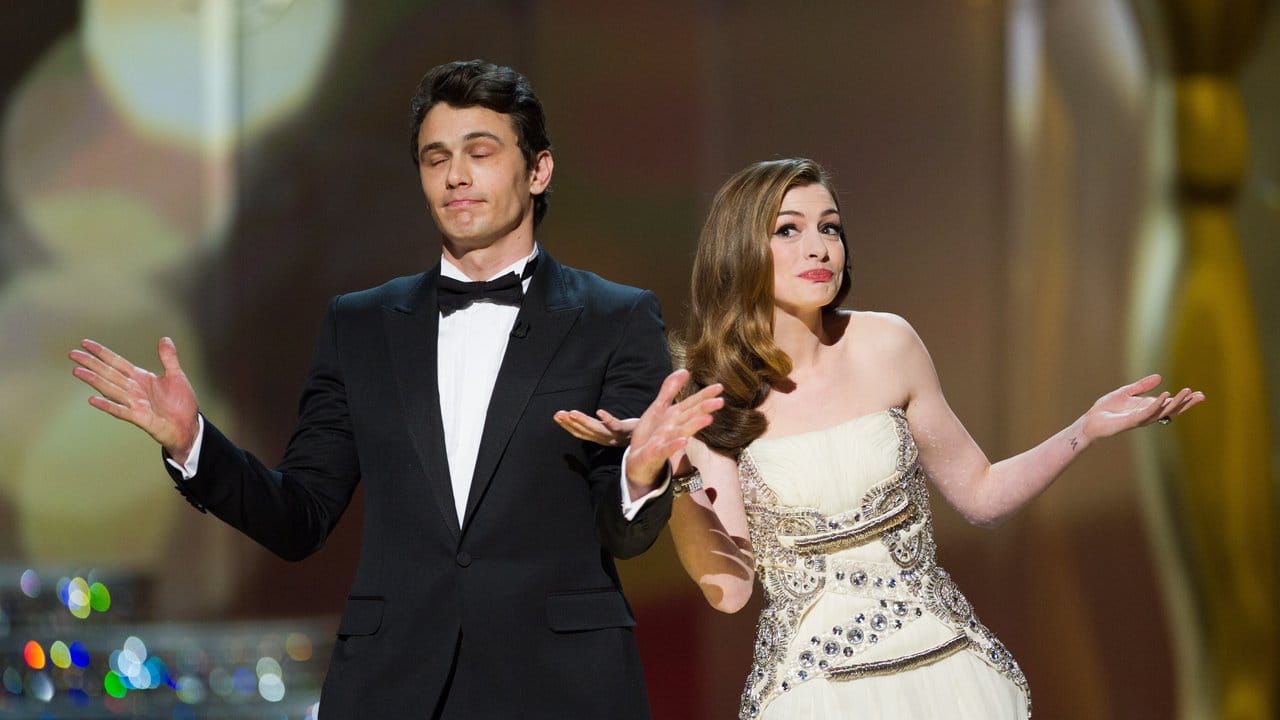 James Franco und Anne Hathaway, die Moderatoren der Oscar-Verleihung 2011.