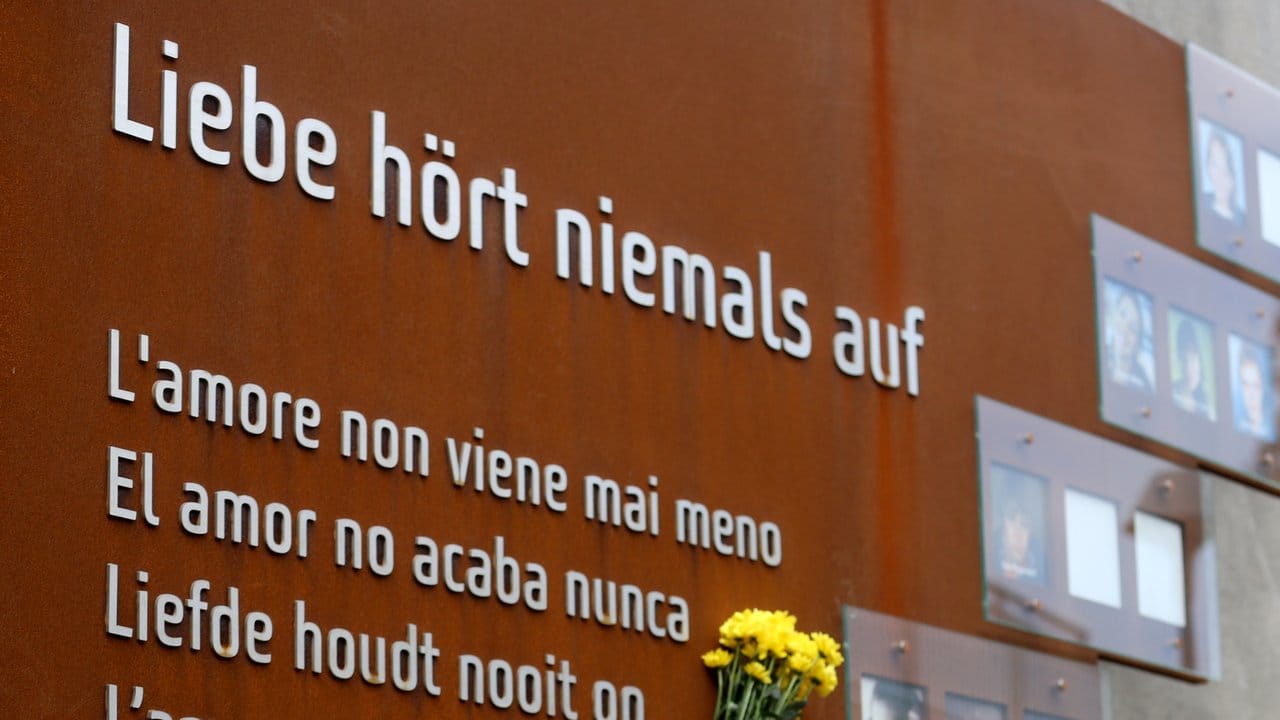 Gedenkstätte für die Loveparade-Opfer in Duisburg.