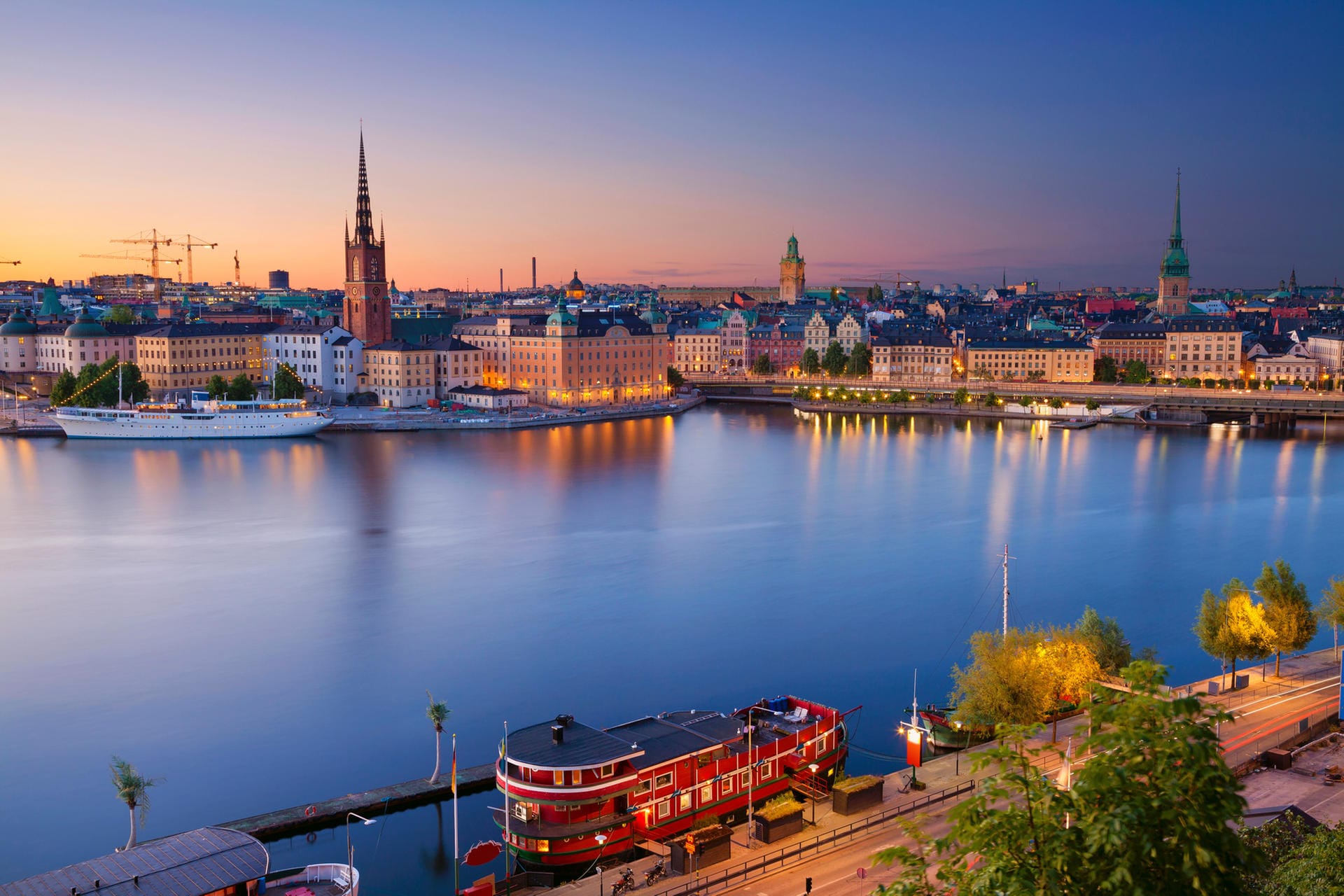 Platz 4: Stockholm. Die Hauptstadt von Schweden überzeugt mit einer Vielzahl an Fahrradwegen.