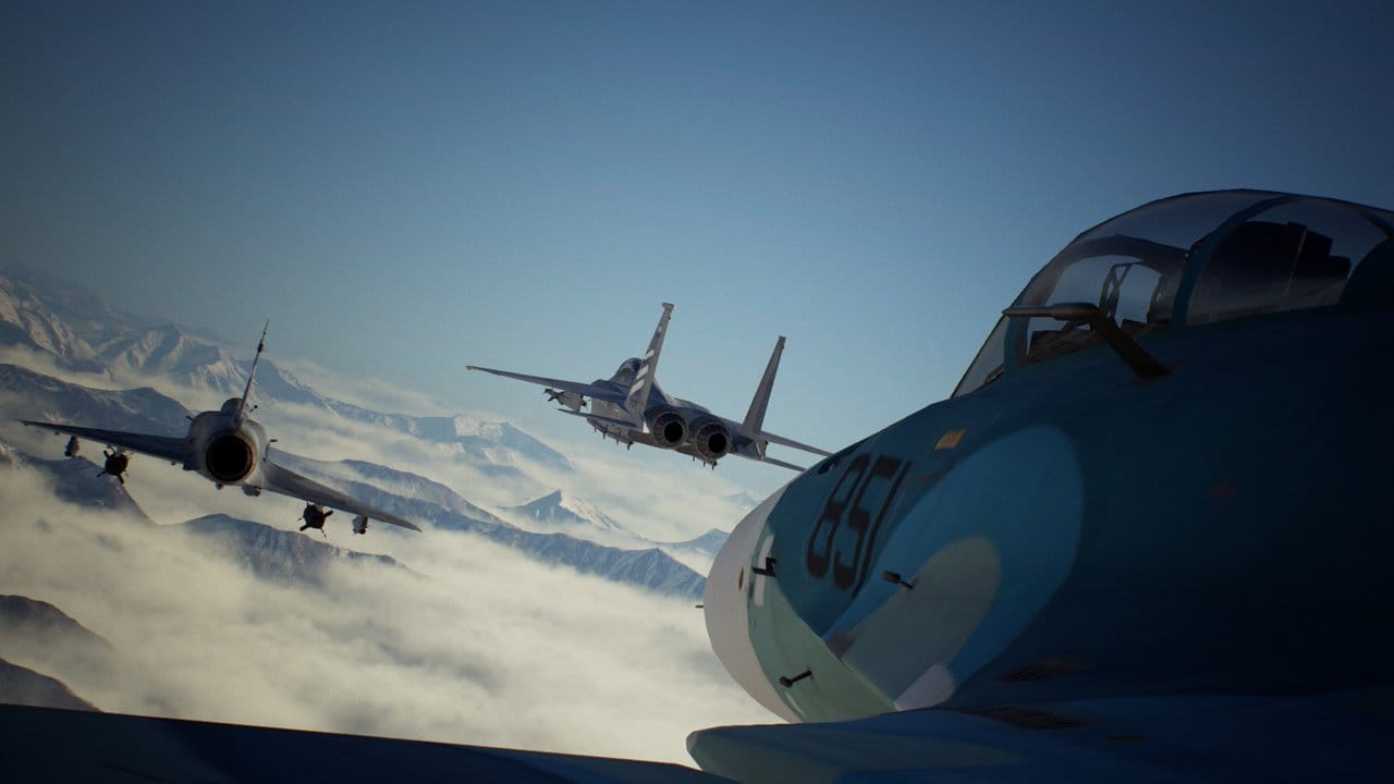 Über den Wolken ist einiges los in "Ace Combat 7 - Skies Unknown".