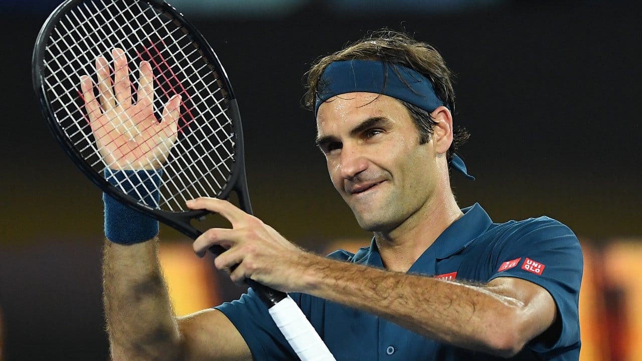 Steht in Australien im Achtelfinale: Roger Federer.