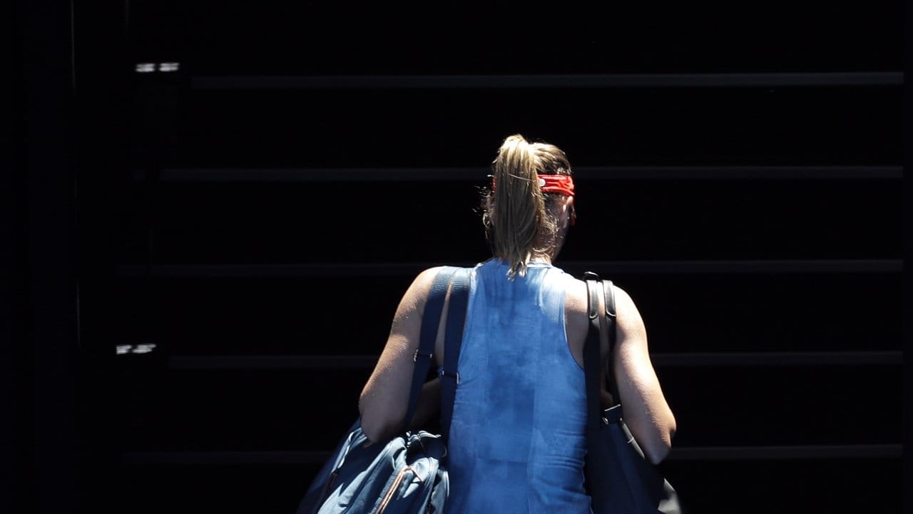 Für Maria Scharapowa sind die Australian Open beendet.